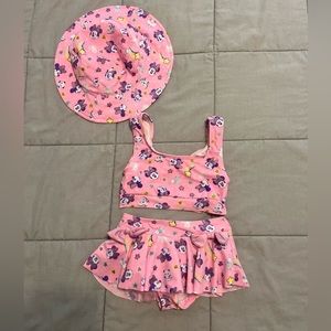 Disney Minnie Mouse Deluxe 3 Piece Swim Set